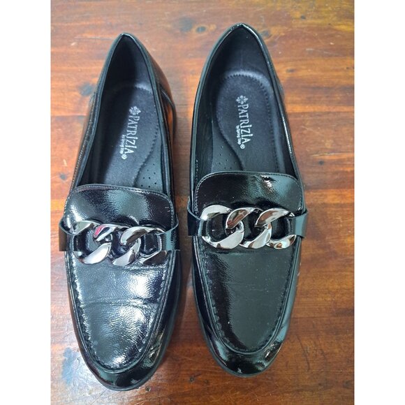 Patrizia by Spring Step Shoes Womens Slip On  Loafers Flats Black Size 40 9M - Picture 1 of 7